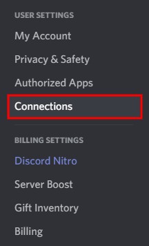 Discord соединения