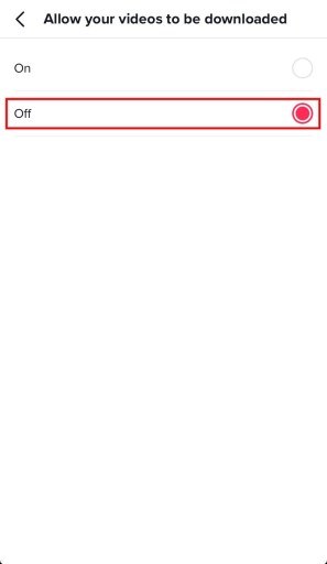 Как отключить "Сохранить видео" в ТикТоке