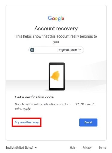 Как восстановить пароль gmail без телефона