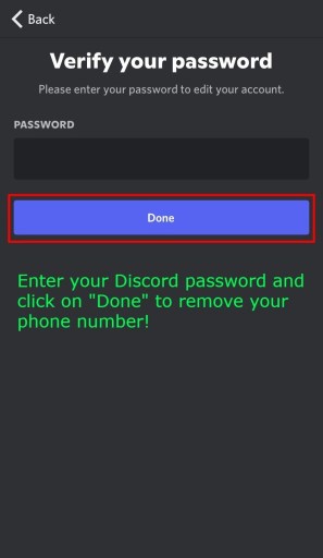 Как отвязать свой номер телефона в Discord