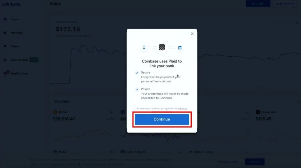 Coinbase плед