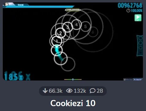 Белый скин Осу Cookiezi 10 