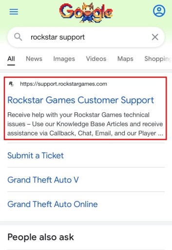 Служба поддержки Rockstar Games