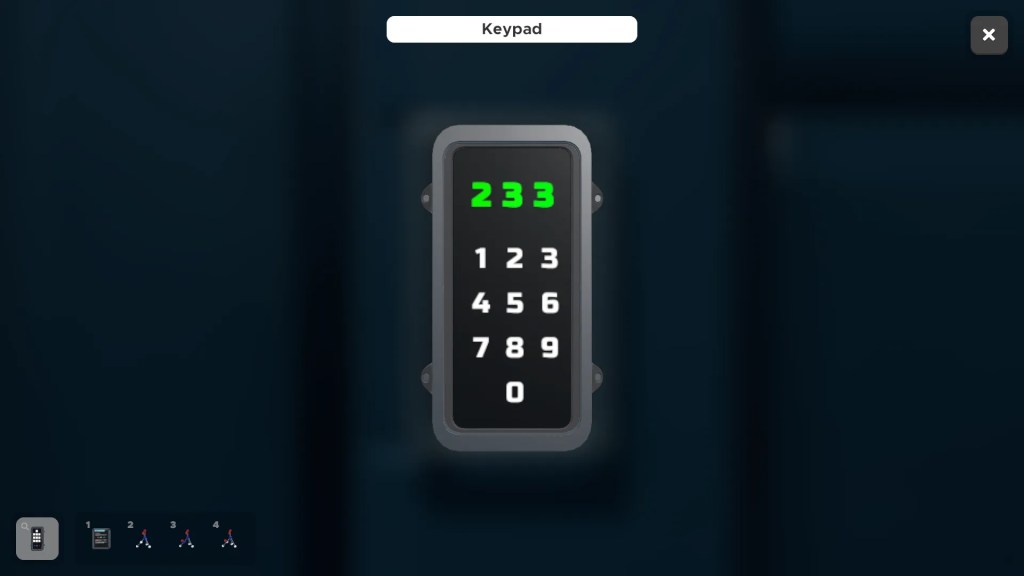 Escape Simulator The Lab Keypad Молекулярные модели