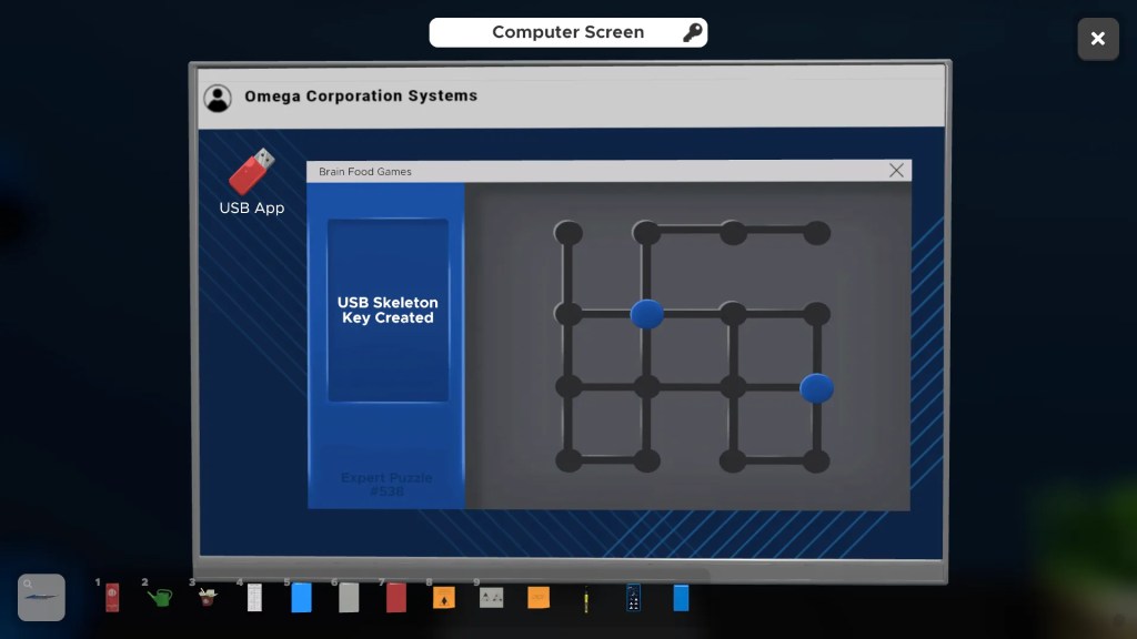 Escape Simulator The Office USB головоломка