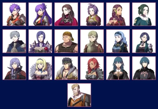 Fire Emblem Warriors Three Hopes Персонажи