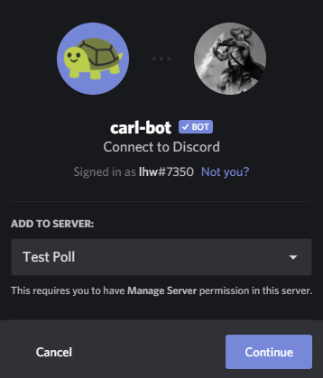 Discord Карл бот