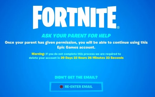 Попросите помощи у родителей Fortnite