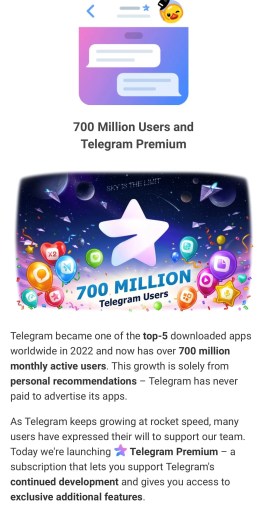 Что такое Telegram Премиум