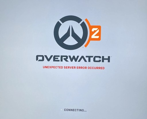 В Overwatch 2 произошла непредвиденная ошибка сервера