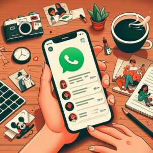 Как найти историю чатов в WhatsApp