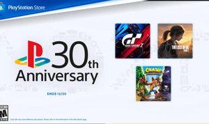 PlayStation Celebrates 30 Years with Major Anniversary Sale on PS Store