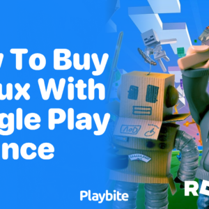 How to Purchase Robux Using Google Play Balance