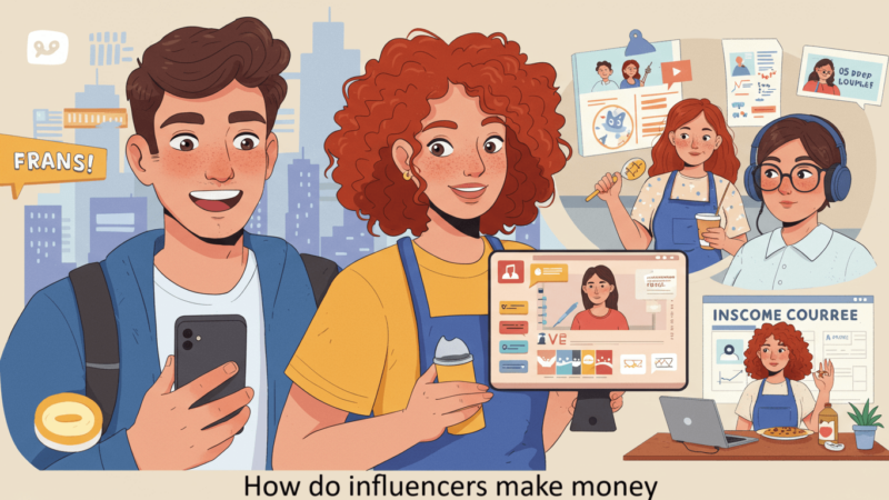how do influencers make money
